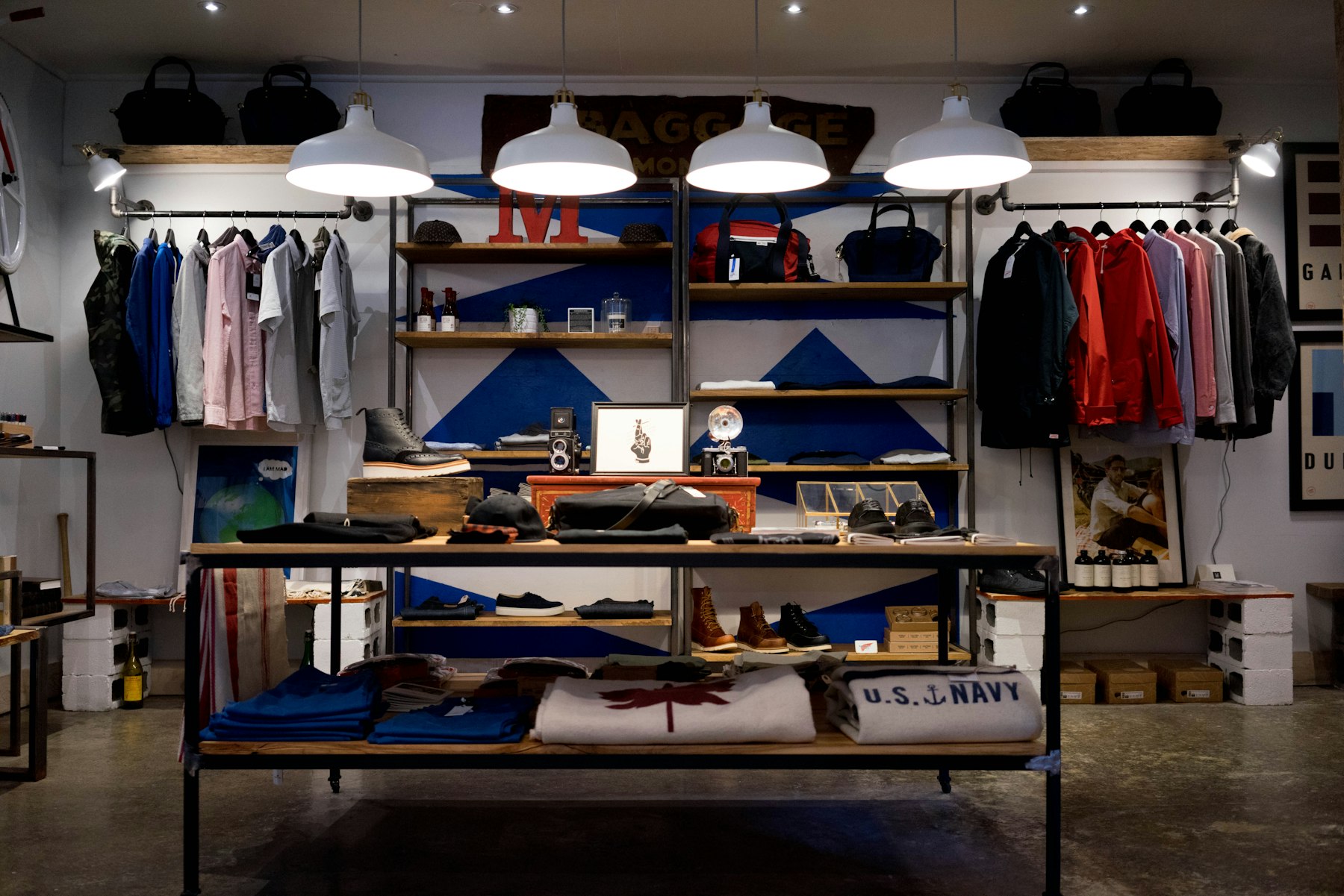 A bright, well-presented electronics retail space